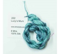 Шёлковое мулине Dinky-Dyes S-222 Lucy's Mum